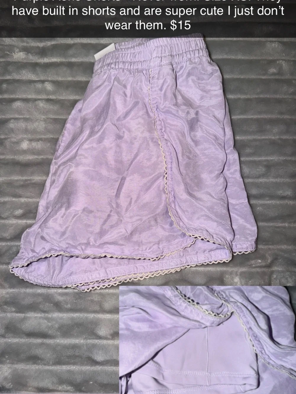 Lilac Aerie Shorts